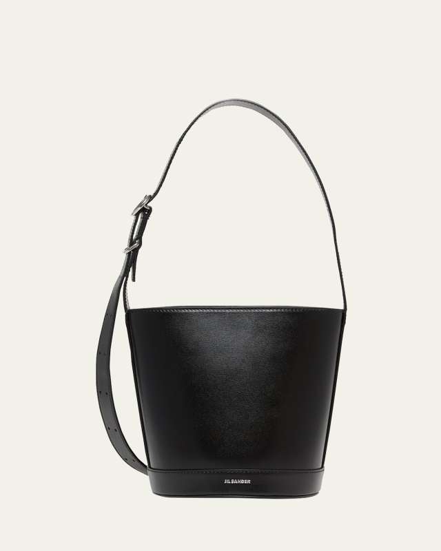 Cannolo Calfskin Bucket Bag